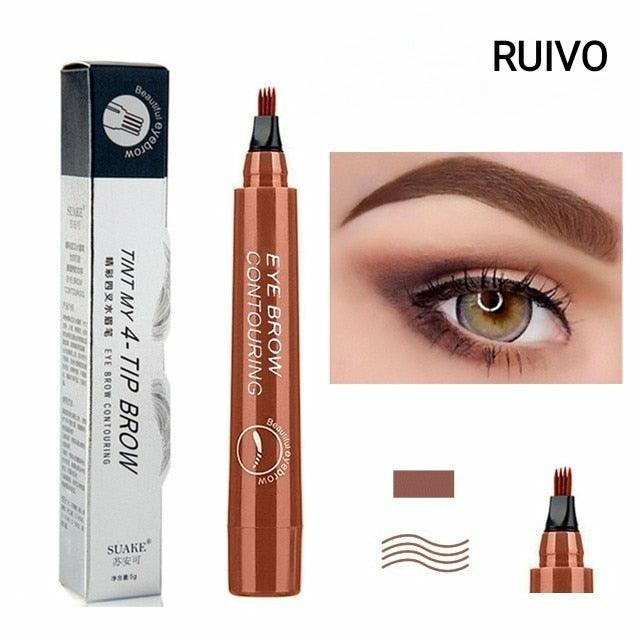 Fio Magic - Caneta de Sobrancelha Inteligente Fio a Fio a Prova d'água (Compre 1, LEVE 2)