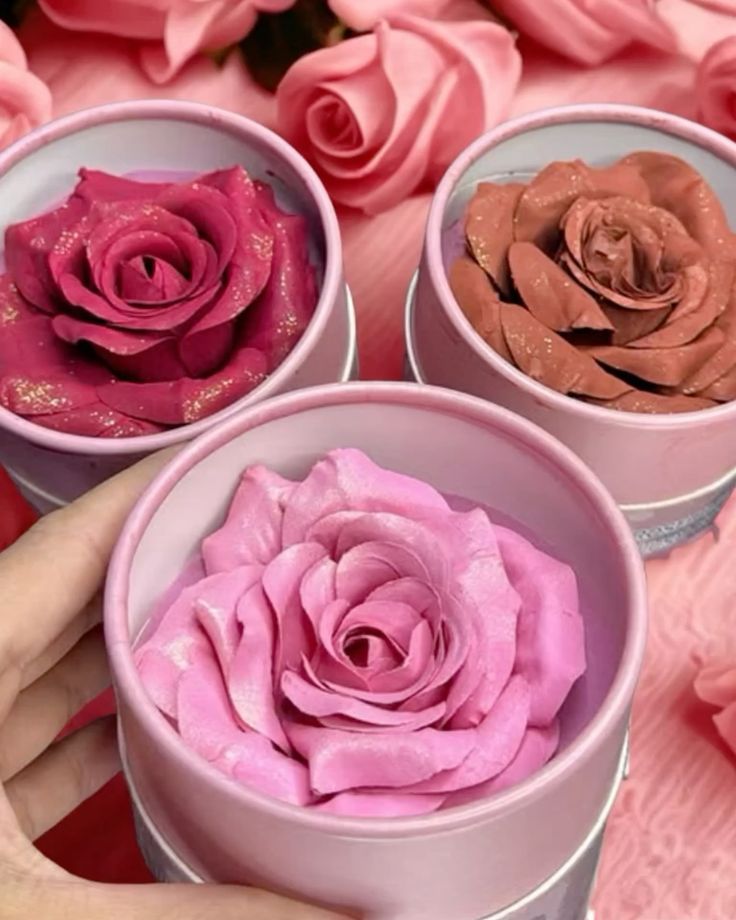 Blush Flor 3D Yoyomaquiamor Ribbon Rose Blush