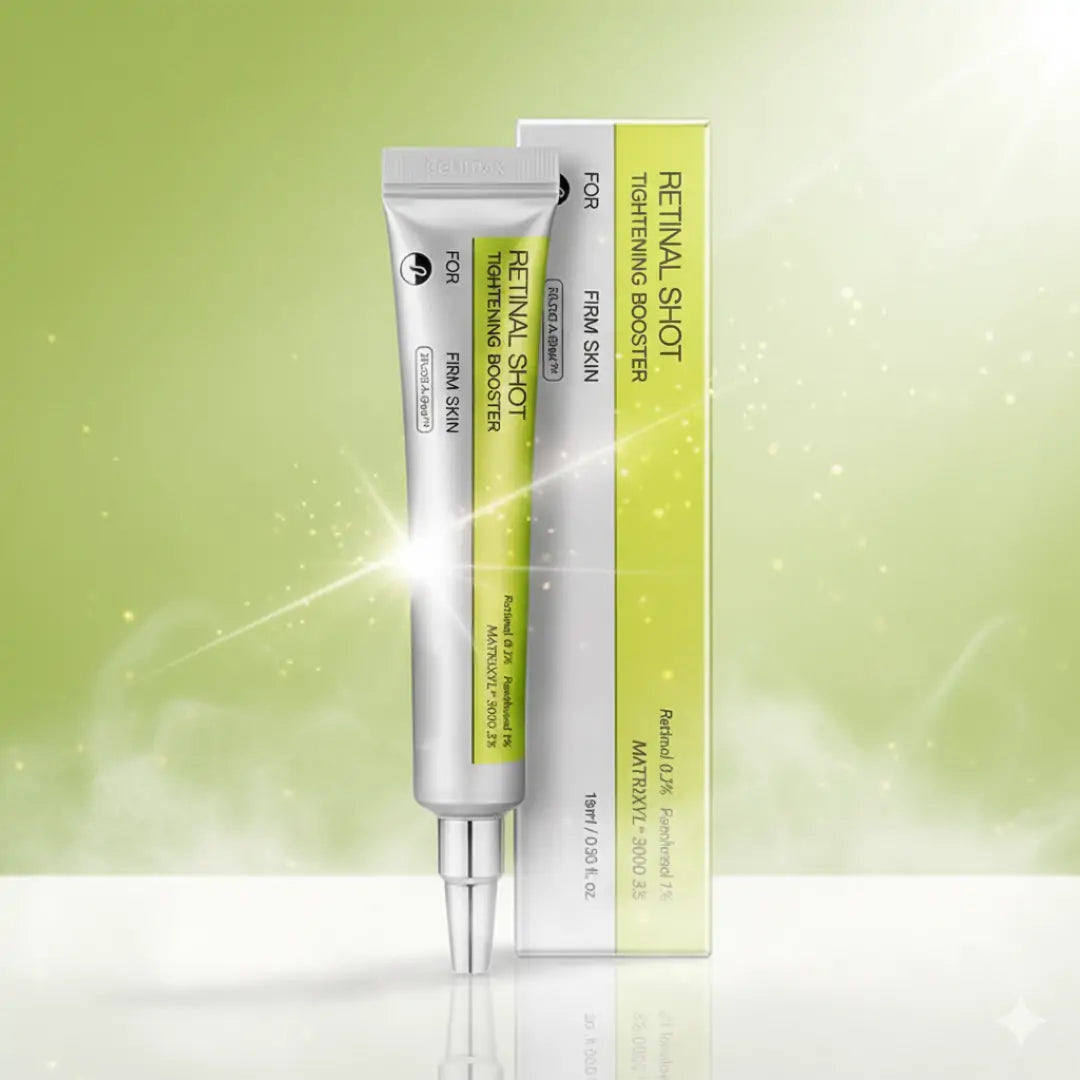 Retinal Shot + Glow Stick de Colágeno - Kit Pele de Porcelana