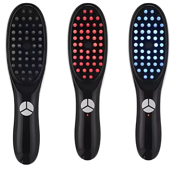 Escova de de Terapia Capilar 4 em 1 - Evita Quedas de Cabelo