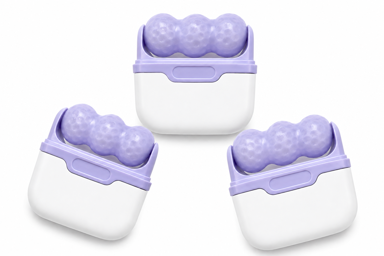 Ice Roll 2 em 1 – Massageador Facial e Corporal