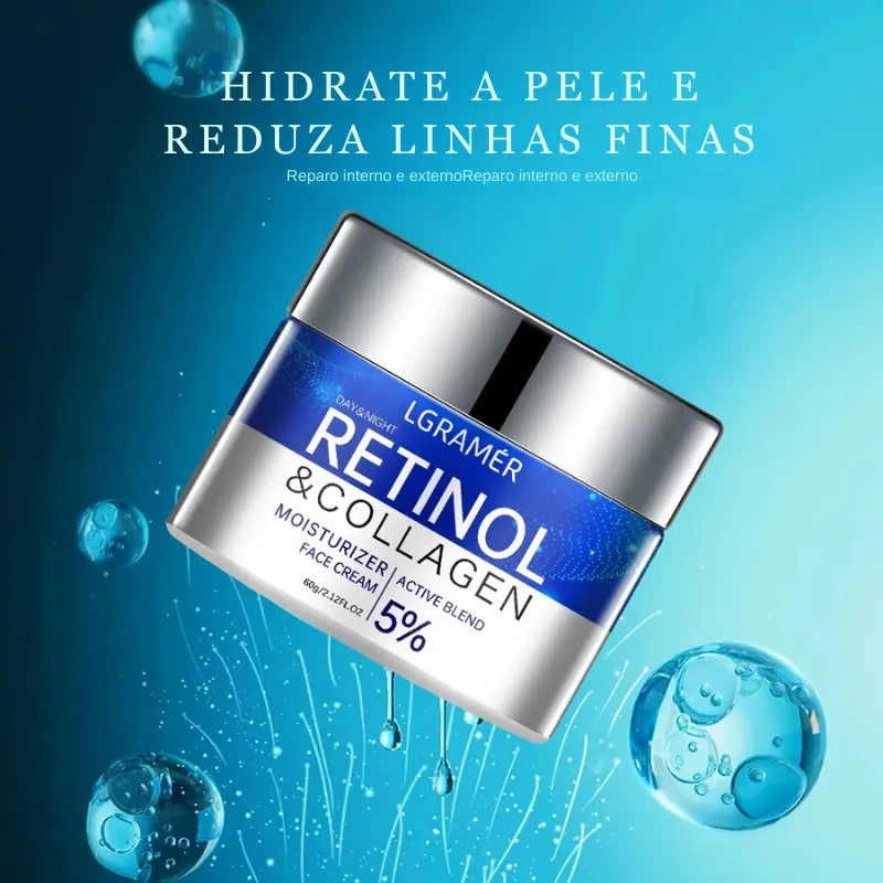 Creme Facial com Retinol - Rosa & Blush