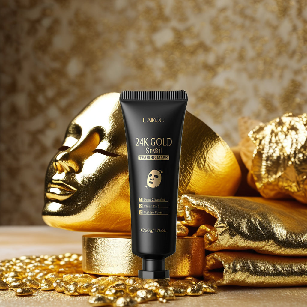 Gold Snail Glow - Máscara Facial Peeling com Colágeno Ativo