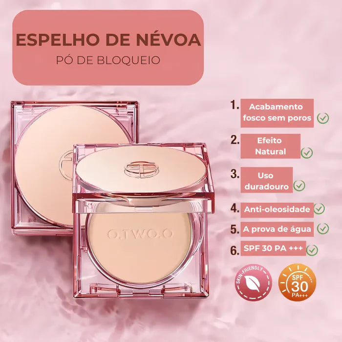 Silk Control - Pó Compacto Facial Controle de Oleosidade 24h FPS 30