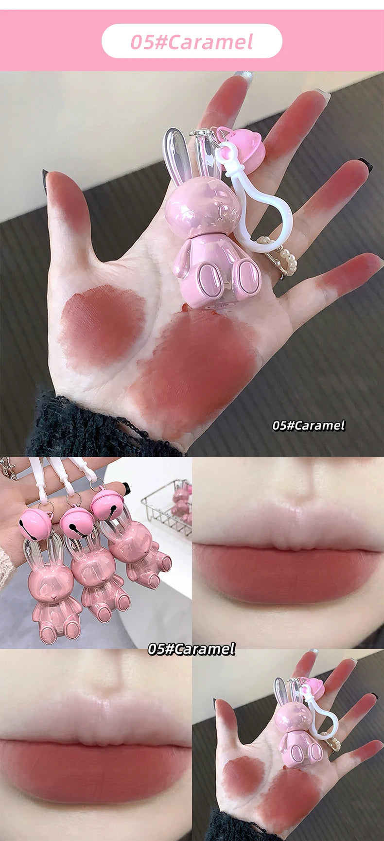 Lip Gloss Rabbit - Beleza com toque de fofura