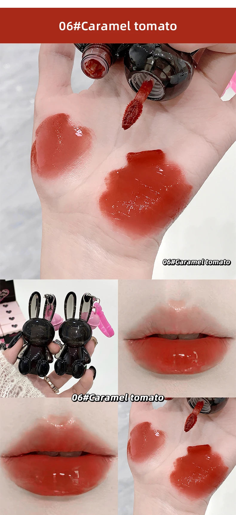 Lip Gloss Rabbit - Beleza com toque de fofura