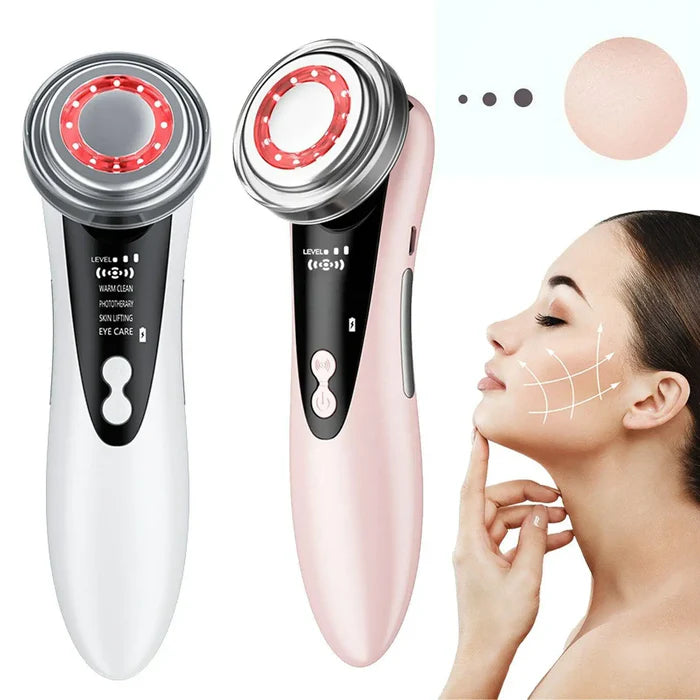 DermaTech Pro - Massageador facial com EMS, LED