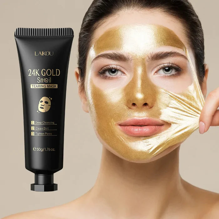 Gold Snail Glow - Máscara Facial Peeling com Colágeno Ativo