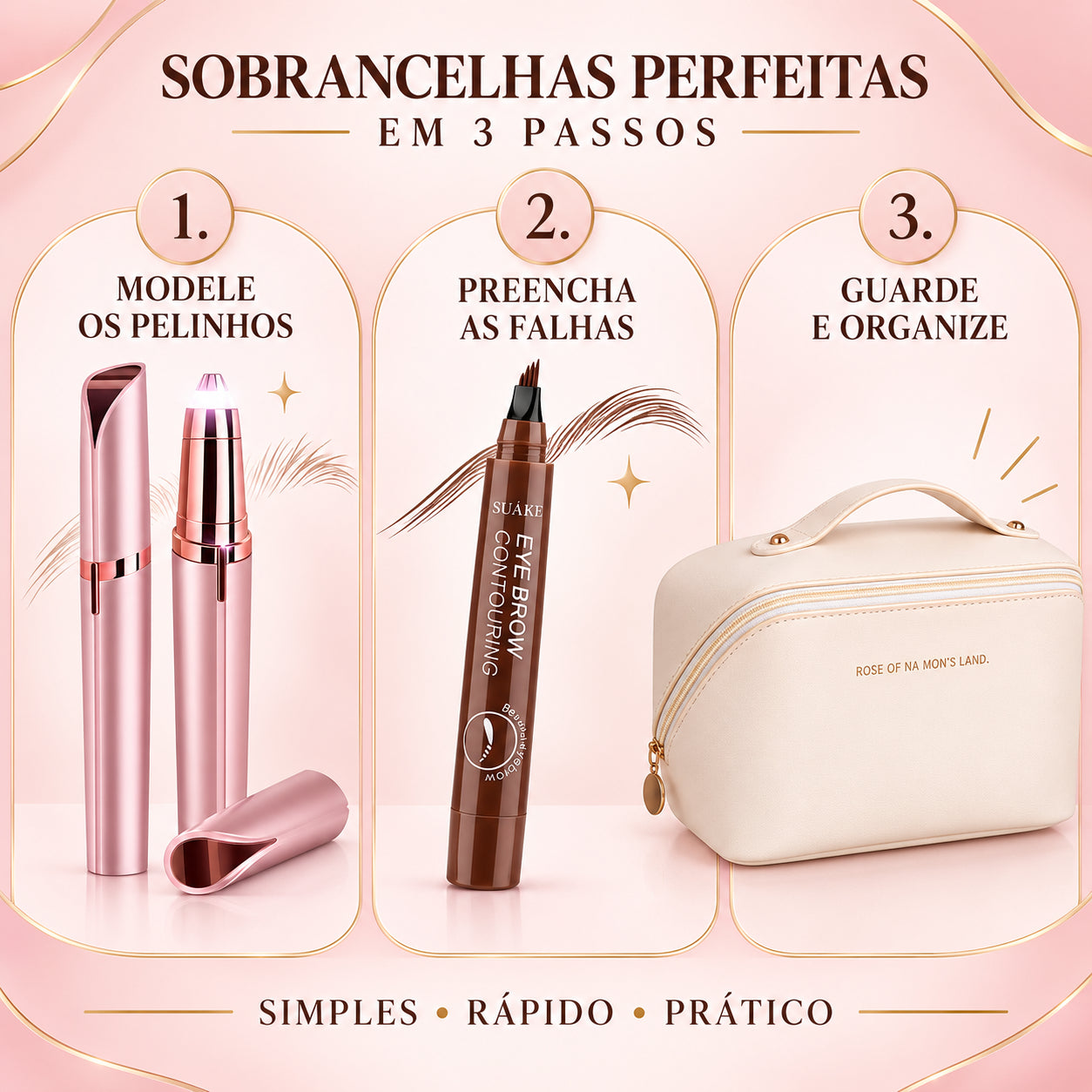 Kit para Sobrancelhas