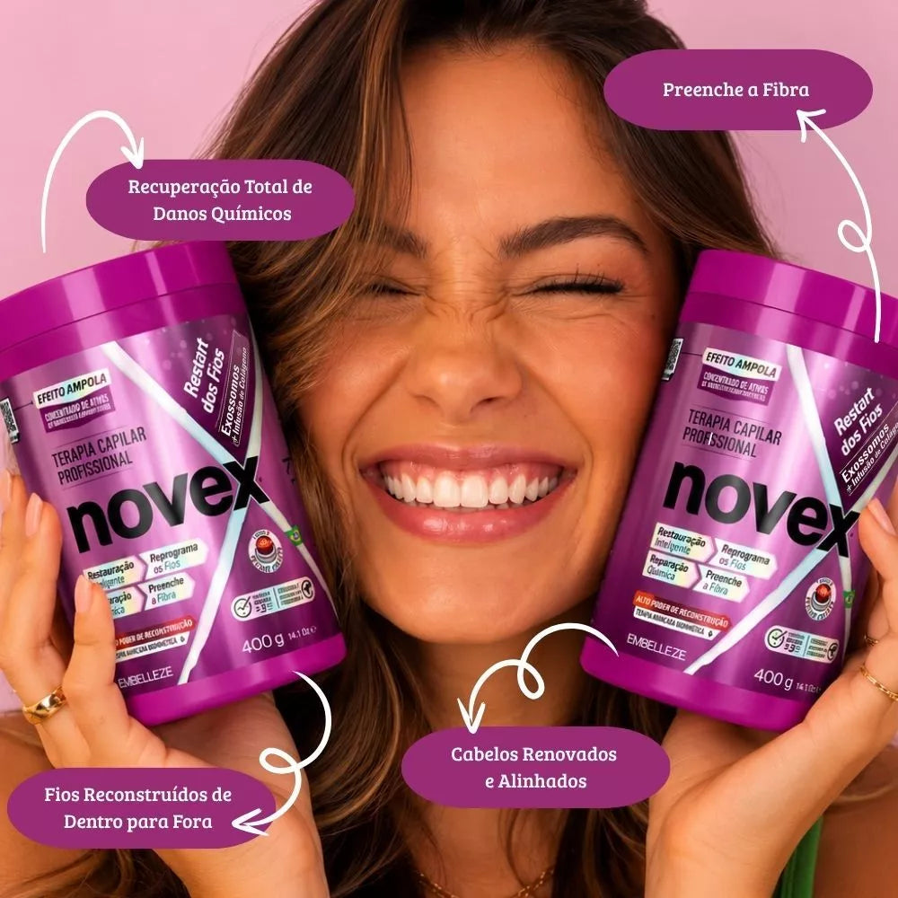 Kit de Tratamento Novex Terapia Coreana