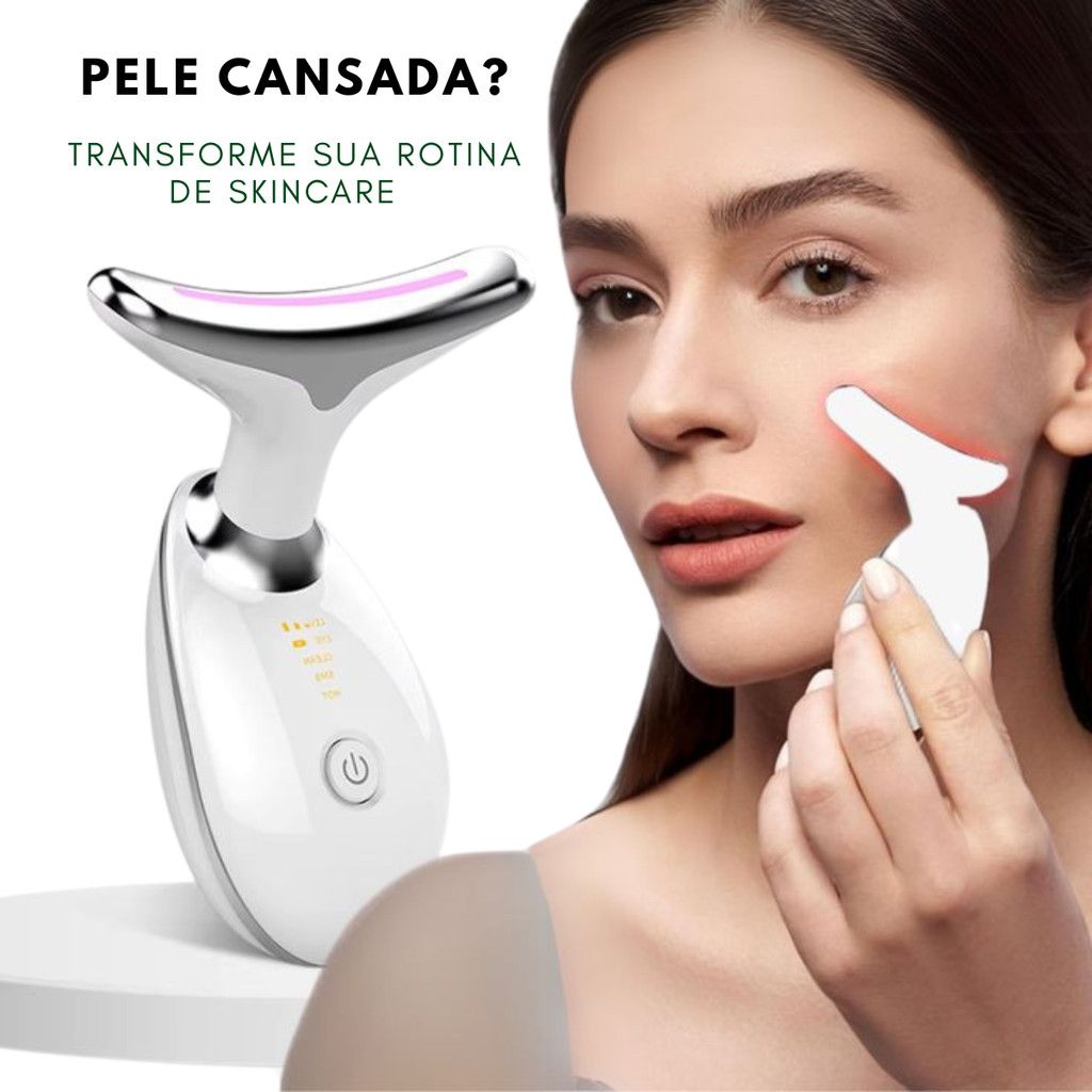 VitaLift Pro 3 em 1 - Acaba com Manchas, Impurezas e Papada (ÚLTIMAS UNIDADES)