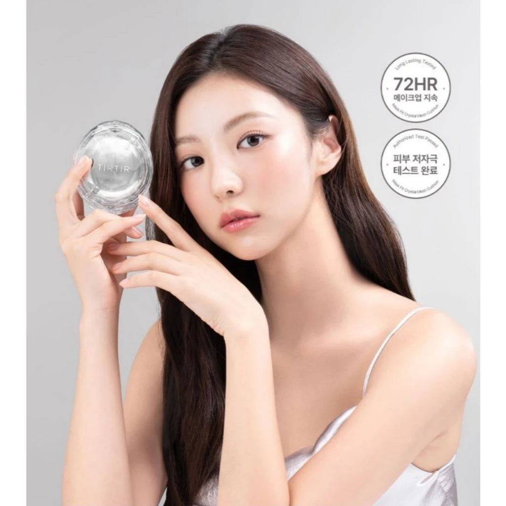 Base TIRTIR Crystal Mesh Cushion – Efeito Glow e Cobertura Natural