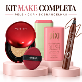 Base TIRTIR + Pixi Blush + Fio Magic - Kit Make Completa