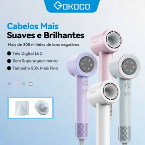 Secador de Cabelo Profissional 1500W - Secagem Rápia