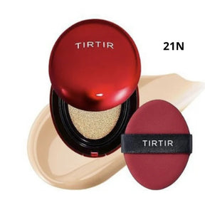 Base Cushion TIRTIR 3 em 1 - Ilumina, Protege e Esconde Todas as Imperfeições