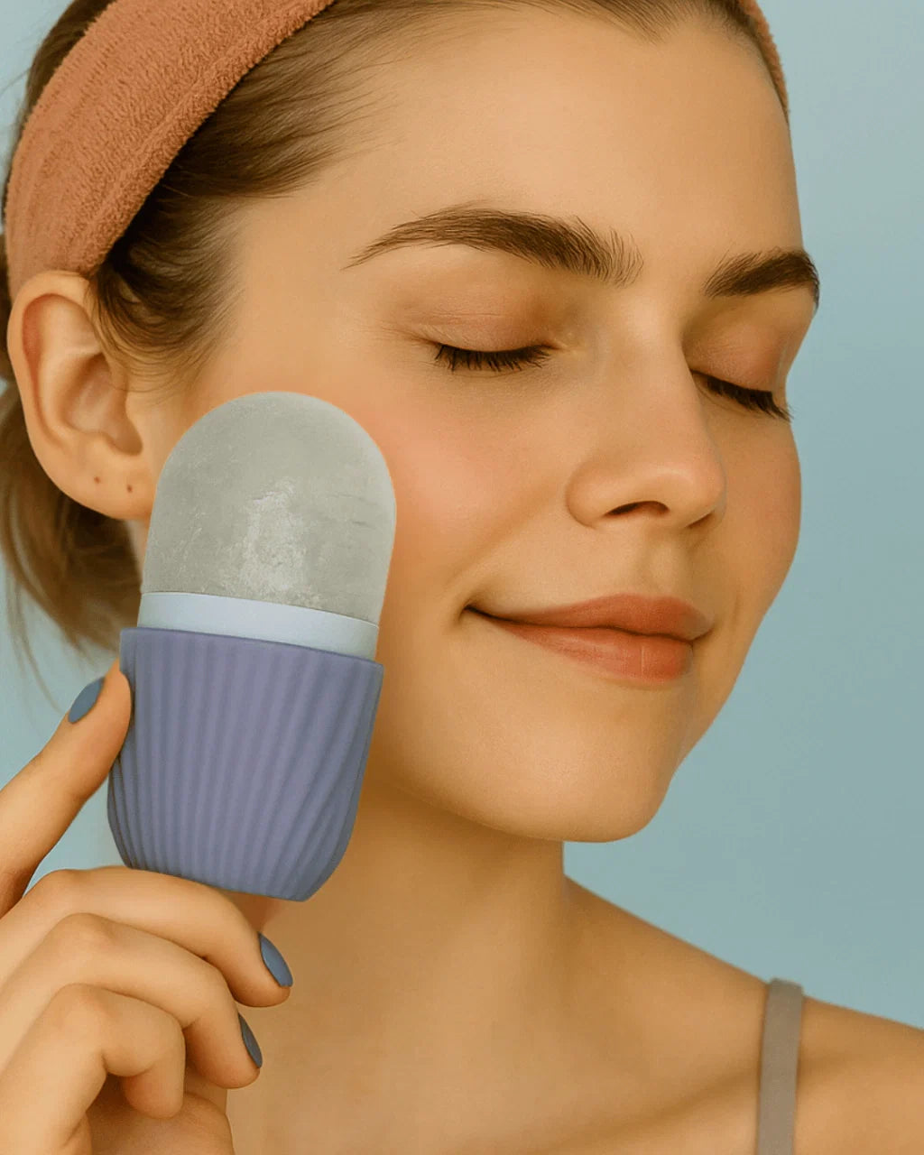 Ice Glow – Massageador Facial de Gelo