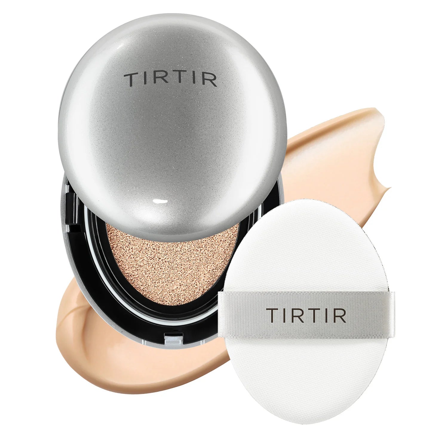 Base TIRTIR Crystal Mesh Cushion – Efeito Glow e Cobertura Natural