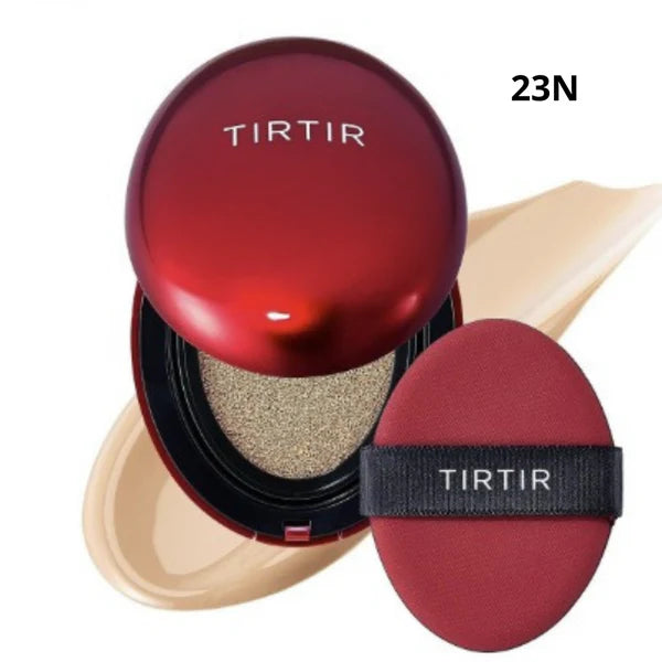 Base Mask Fit Cushion TIRTIR - Ilumina, Protege e Esconde Todas as Imperfeições