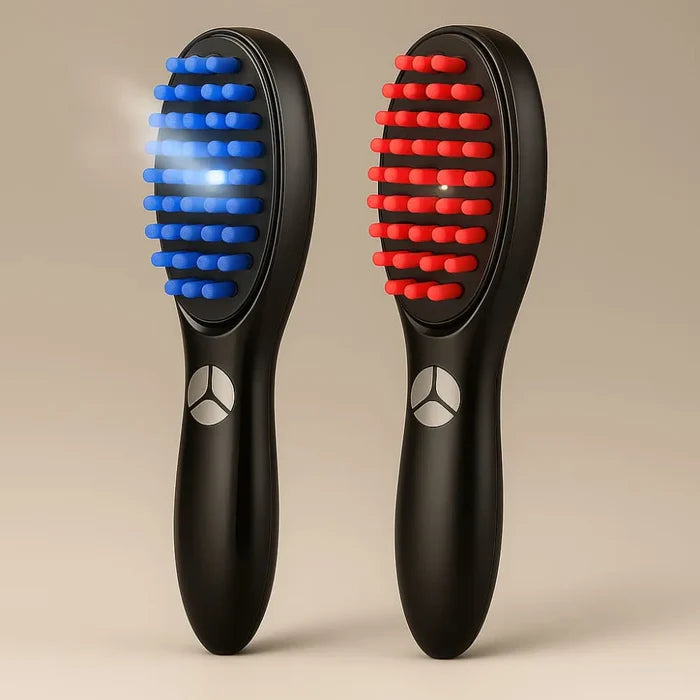 Escova de de Terapia Capilar 4 em 1 - Evita Quedas de Cabelo