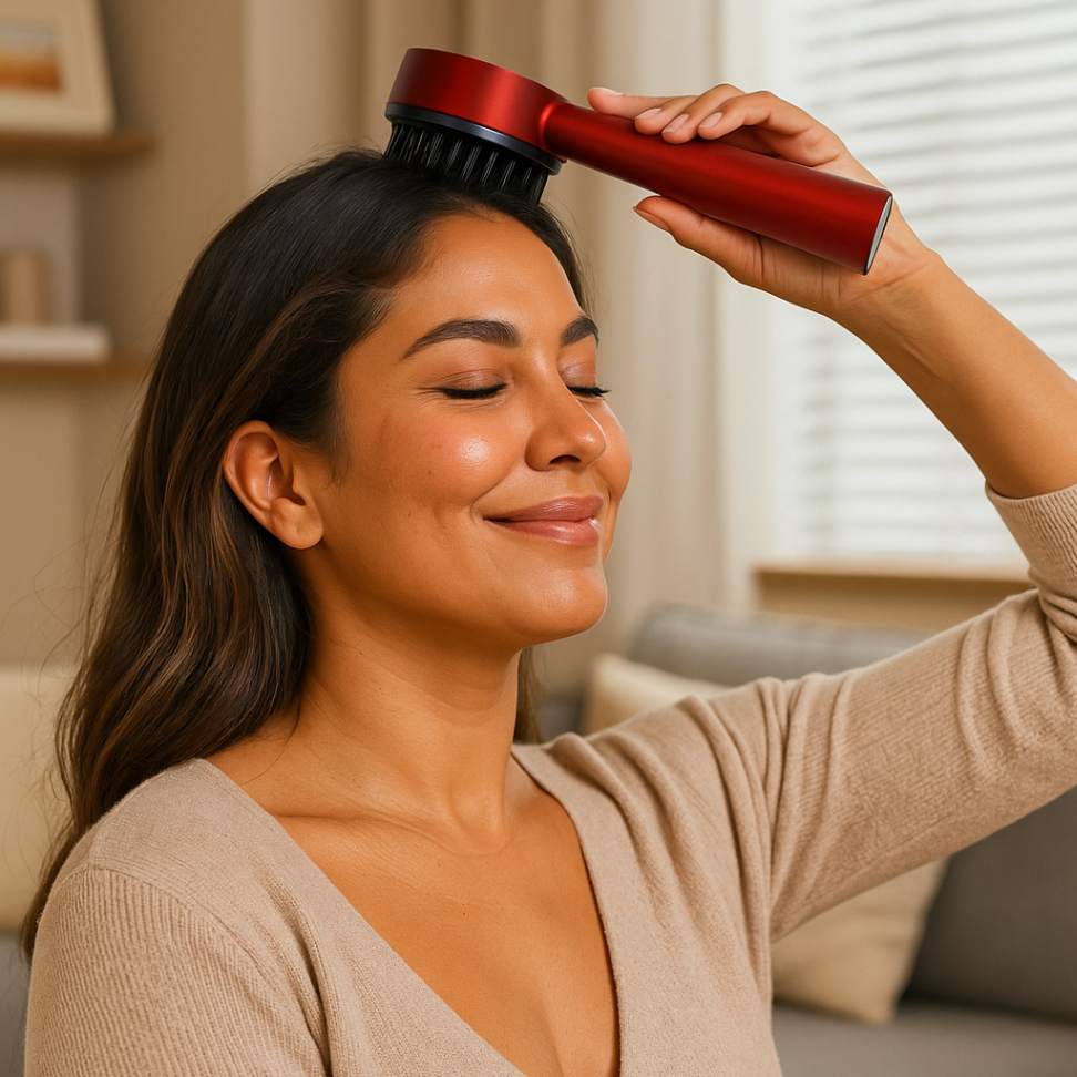 Lumi Hair Escova 3 Em 1 - Para Fortalecimento Dos Fios Cabelo