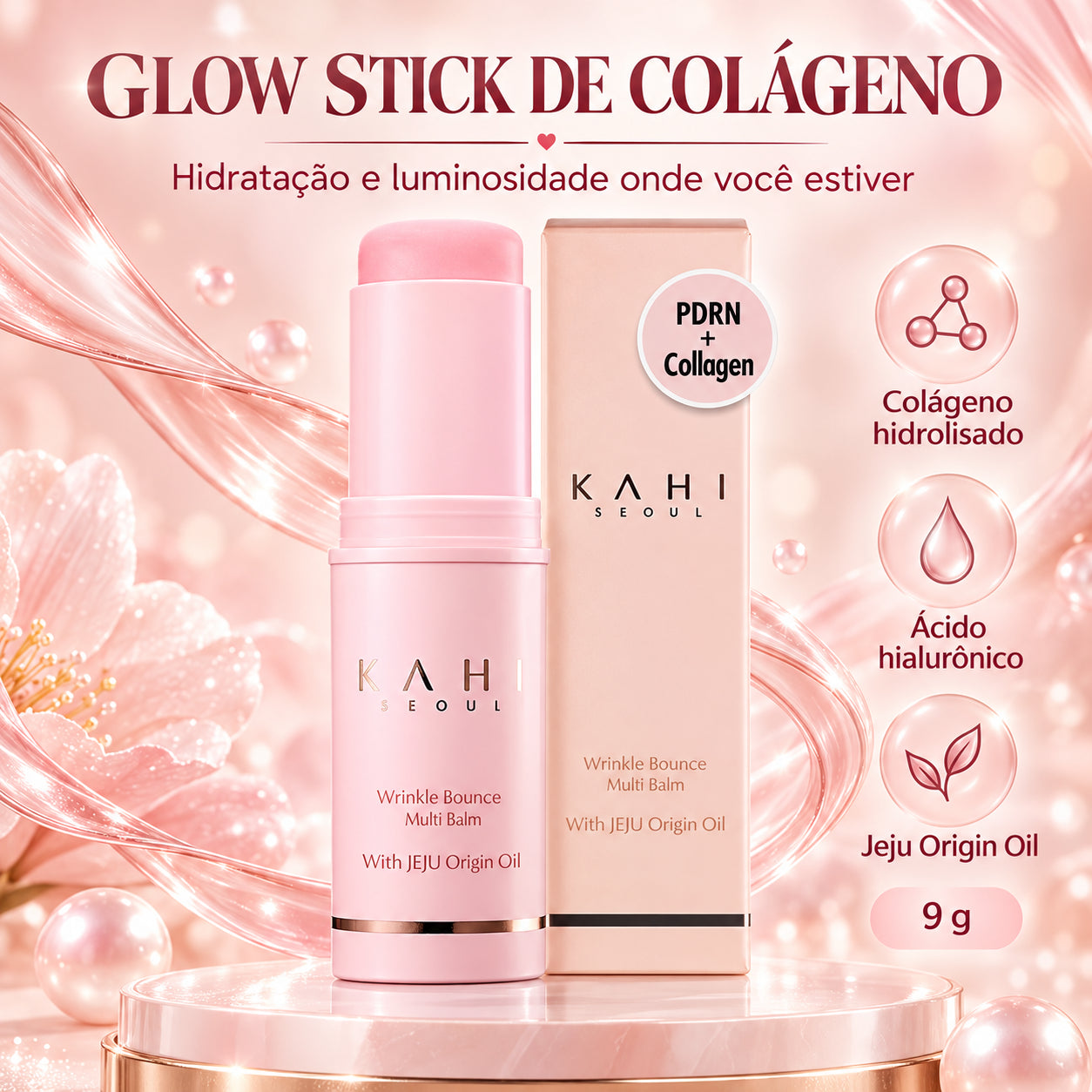 Retinal Shot + Glow Stick de Colágeno - Kit Pele de Porcelana
