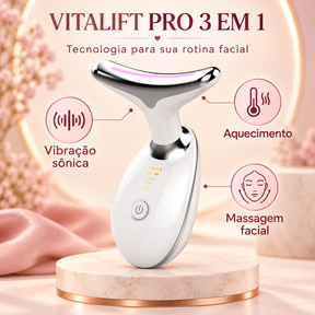VitaLift Pro + Ice Roll 2 em 1 - KIT FACIAL ANTI-IDADE