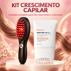 Hair Glow Pro + Lilyeve Hair Growth - Kit Crescimento Capilar