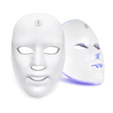 Máscara Facial de LED LuxDerma com 7 Cores