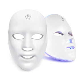 LuxDerma LED - Máscara Profissional de LED com 7 Cores que Revoluciona o Cuidado Facial.