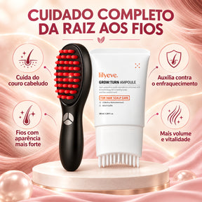 Hair Glow Pro + Lilyeve Hair Growth - Kit Crescimento Capilar