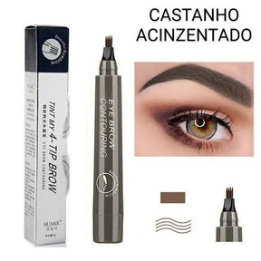 Fio Magic - Caneta de Sobrancelha Inteligente Fio a Fio a Prova d'água (Compre 1,  LEVE 2)