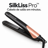 Pro Chapinha Prancha Alisadora de Cabelo Profissional Bivolt 50W SilkLiss Pro