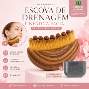 Face Slim Pro – Escova de Drenagem Linfática Facial