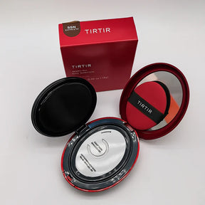 Base Cushion TIRTIR 3 em 1 - Ilumina, Protege e Esconde Todas as Imperfeições