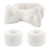 Conjunto Luxo de 3 Faixas - Cabelo e Protetores de Pulsos