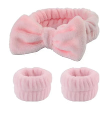 Conjunto Luxo de 3 Faixas - Cabelo e Protetores de Pulsos