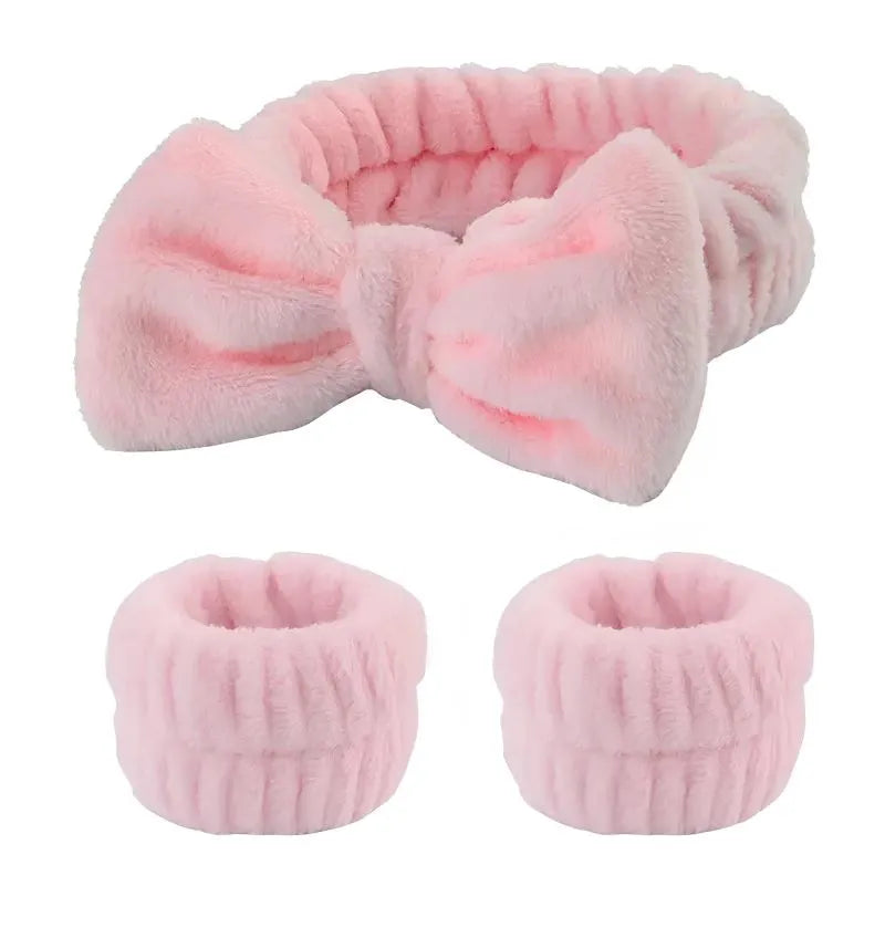 Conjunto Luxo de 3 Faixas - Cabelo e Protetores de Pulsos