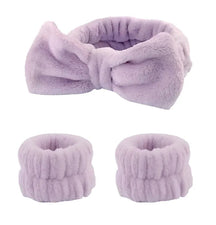 Conjunto Luxo de 3 Faixas - Cabelo e Protetores de Pulsos