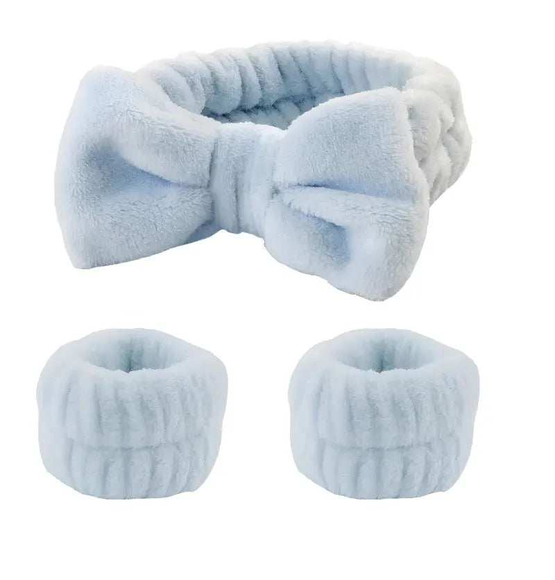 Conjunto Luxo de 3 Faixas - Cabelo e Protetores de Pulsos