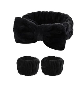 Conjunto Luxo de 3 Faixas - Cabelo e Protetores de Pulsos
