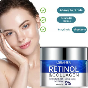 Creme Facial com Retinol - Rosa & Blush