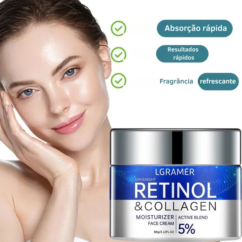 Creme Facial com Retinol - Rosa & Blush