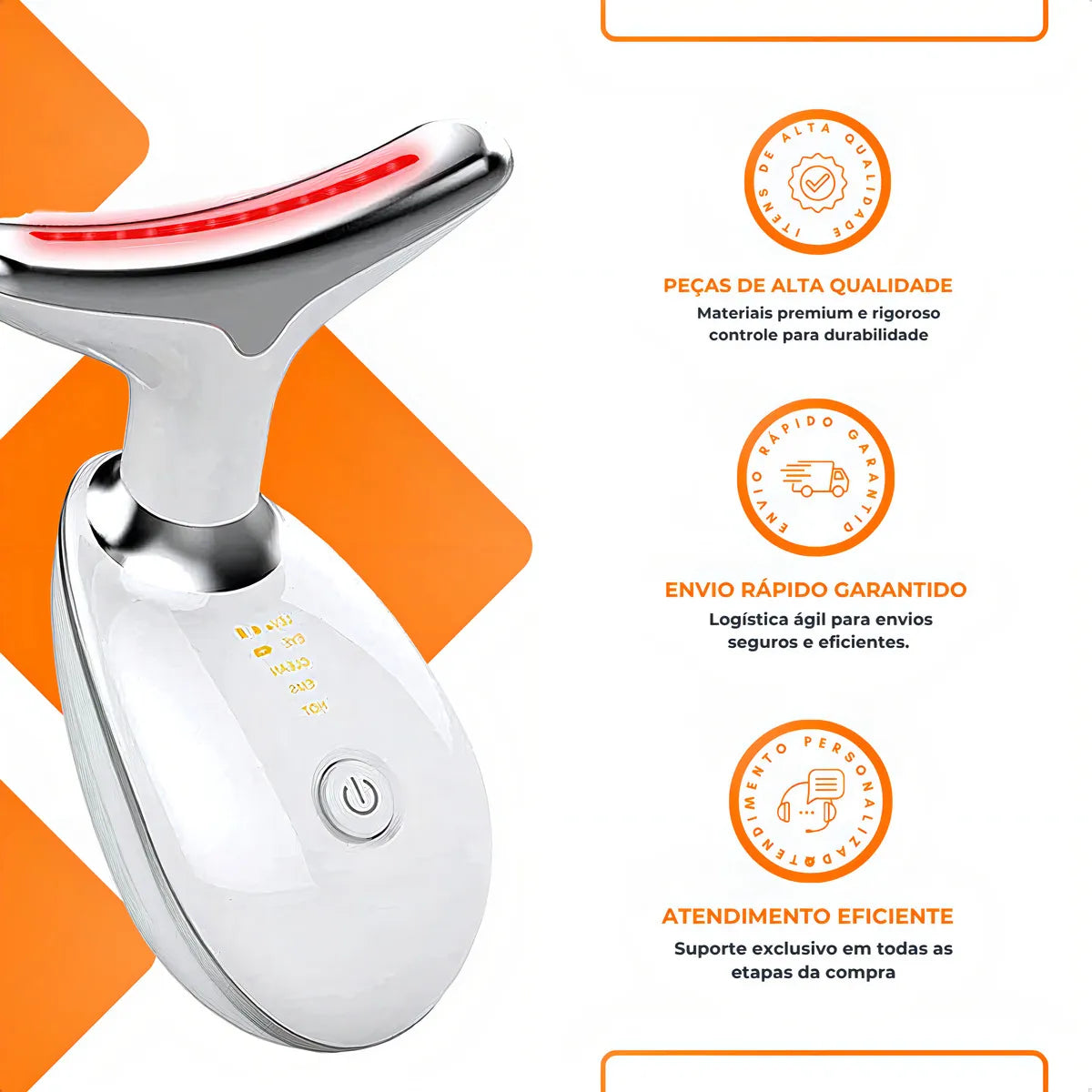 VitaLift Pro 3 em 1 - Acaba com Manchas, Rugas e Papada