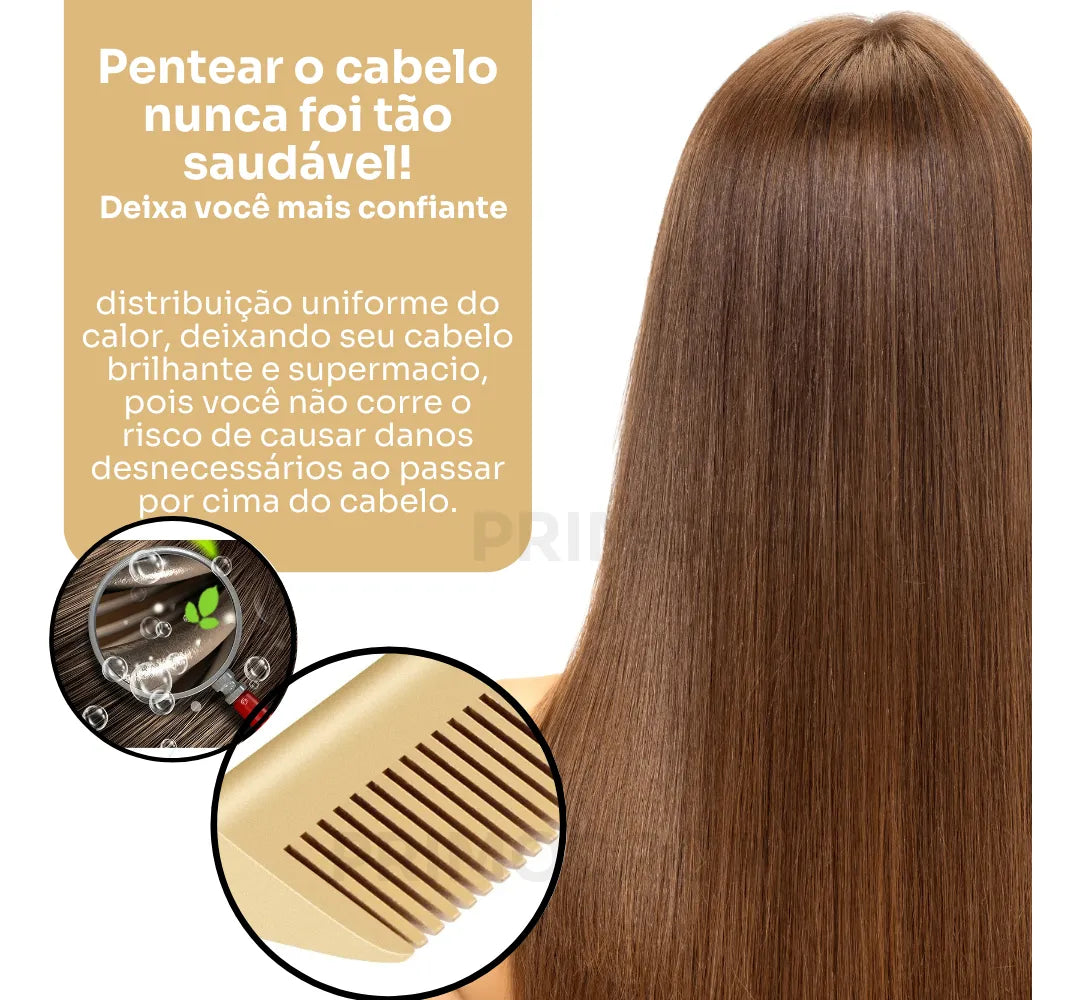 Magic Touch - Escova Alisadora & Modeladora 2 em 1