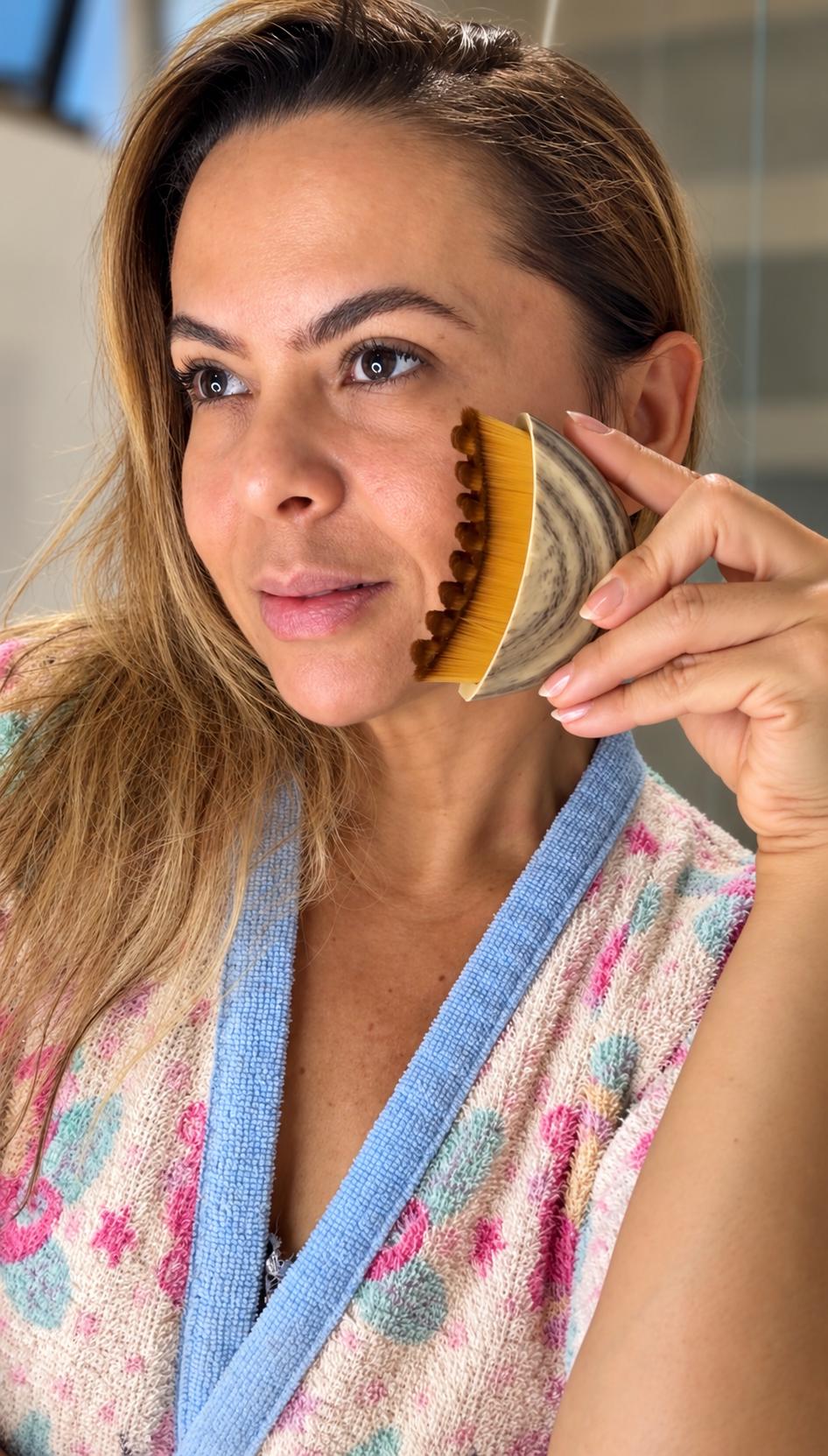Escova de Drenagem Linfática Facial - Face Slim Pro