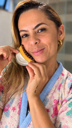 Escova de Drenagem Linfática Facial - Face Slim Pro