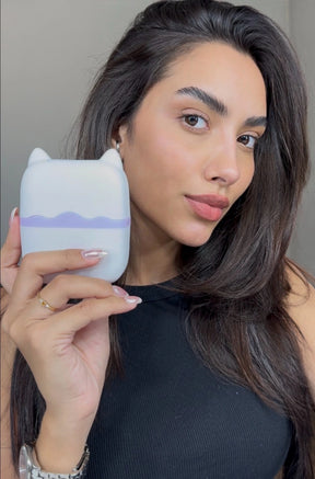 Ice Roll 2 em 1 – Massageador Facial e Corporal