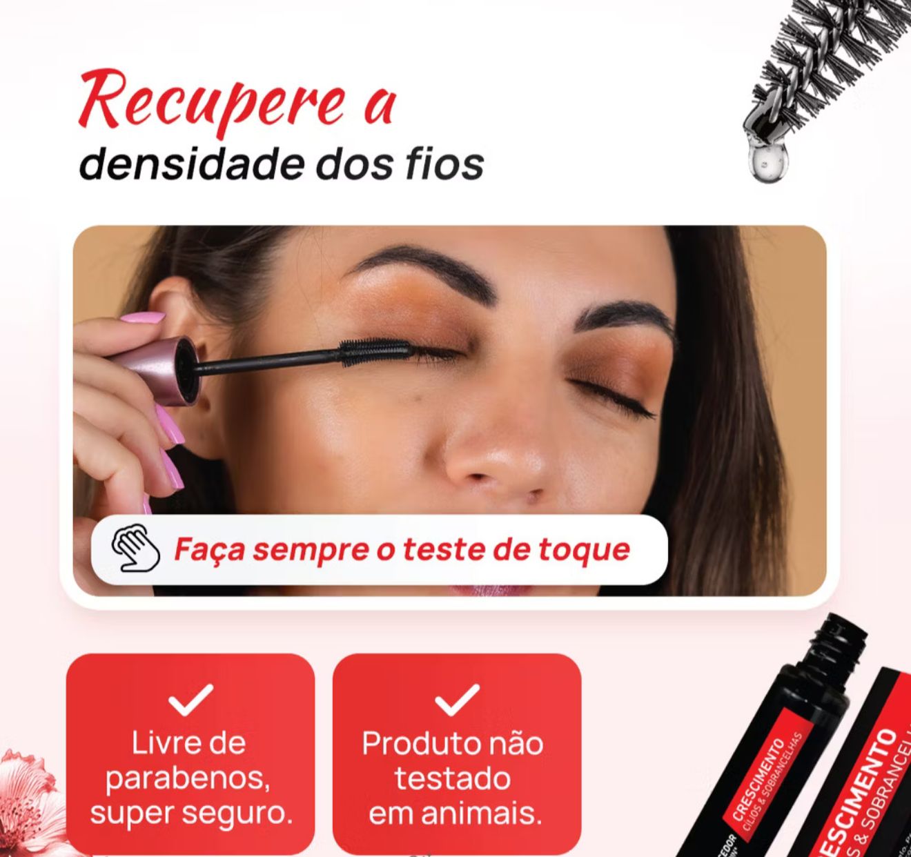 Niraj Prohairin - Sérum Crescimento Cílios e Sobrancelhas
