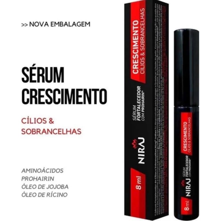 Niraj Prohairin - Sérum Crescimento Cílios e Sobrancelhas