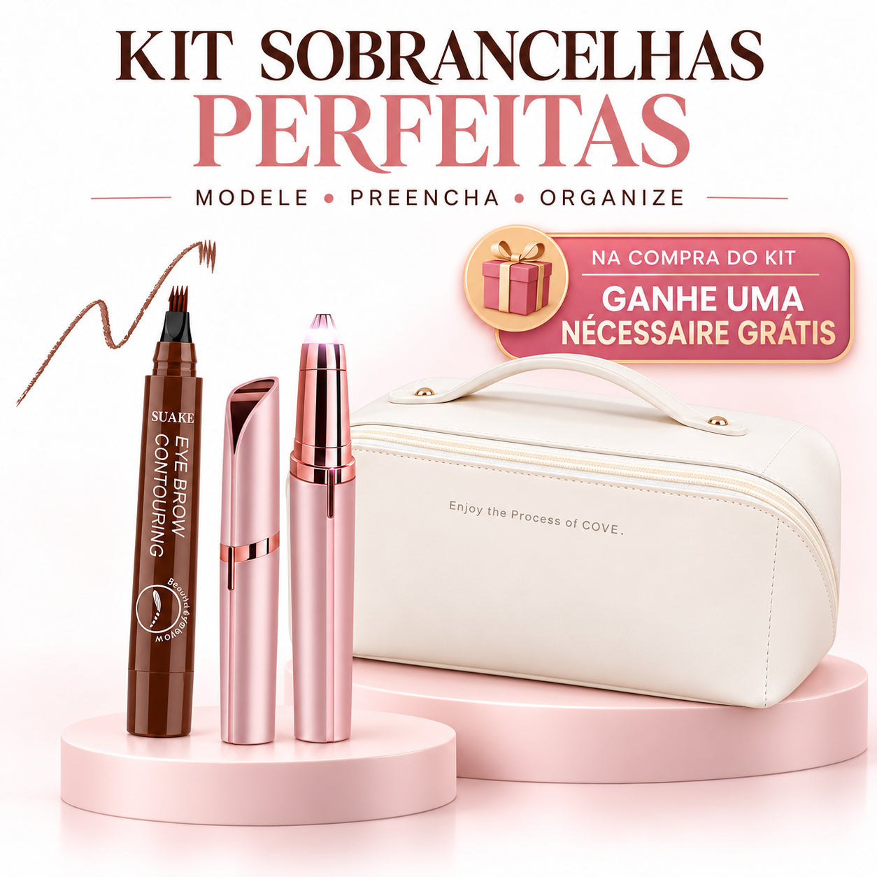 Kit para Sobrancelhas